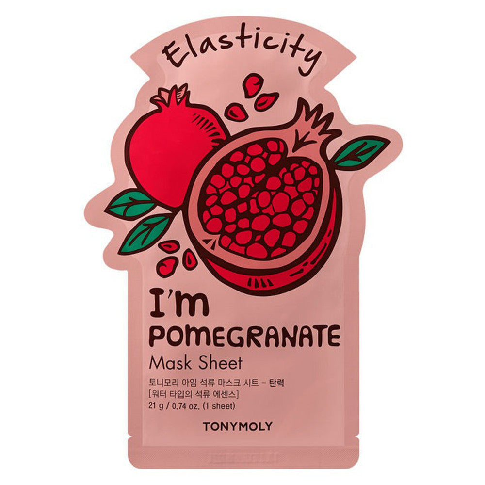 Tonymoly Im Real Pomegranate Face Mask Sheet 0.74Oz (21g)